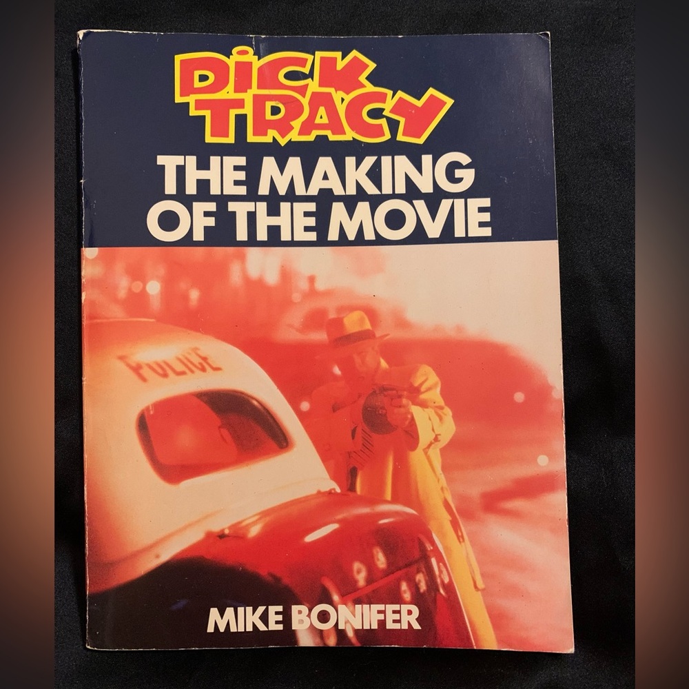 Dick Tracy The Making of the Movie 1990 paperback Disney Madonna
